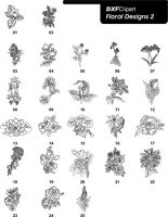 DXF Floral Designs 2