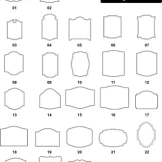 DXF Border & Frame Designs 3