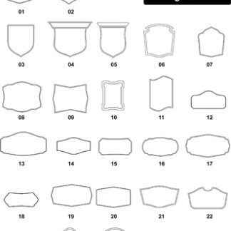 DXF Border & Frame Designs 4