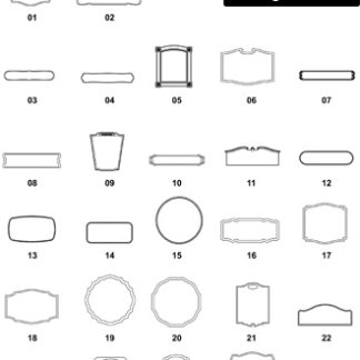 DXF Border & Frame Designs 8