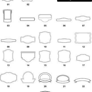DXF Border & Frame Designs 9