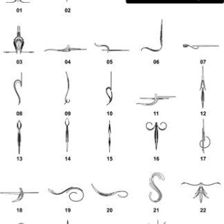 DXF Border Pieces & Ornament Designs 8