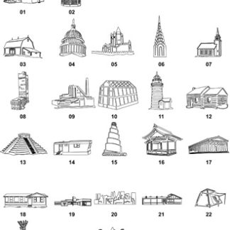 DXF Home & Building Designs 1