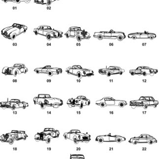 DXF Car & Truck Designs 2