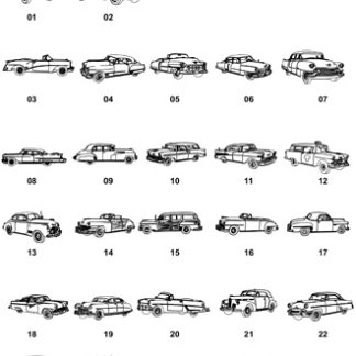 DXF Car & Truck Designs 3