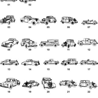 DXF Car & Truck Designs 4