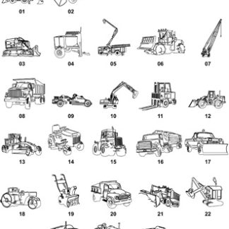 DXF Car & Truck Designs 6