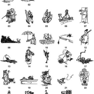 DXF Cartoon Designs 9