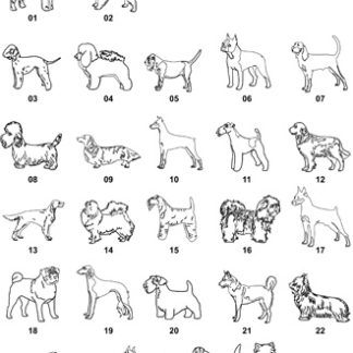 DXF Cat & Dog Designs 3