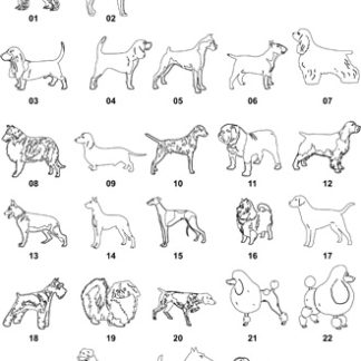 DXF Cat & Dog Designs 4