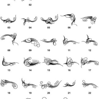 DXF Corner & Bracket Designs 4