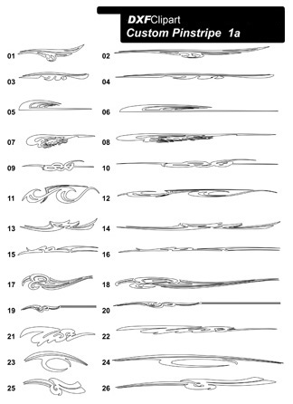 DXF Custom Pinstripe 1a