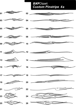 DXF Custom Pinstripe 4a