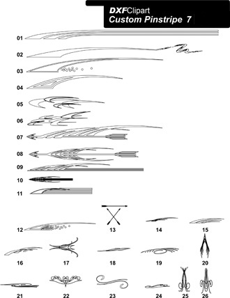 DXF Custom Pinstripe 7