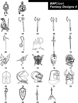 DXF Fantasy Designs 4