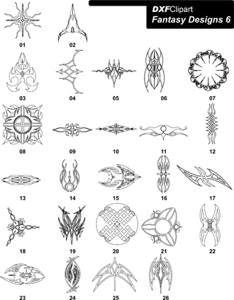 DXF Fantasy Designs 6
