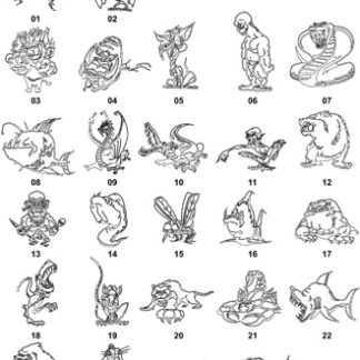 DXF Fantasy Designs 7