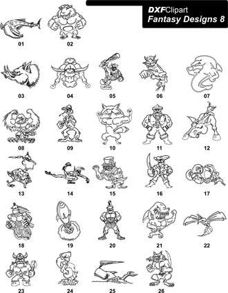 DXF Fantasy Designs 8