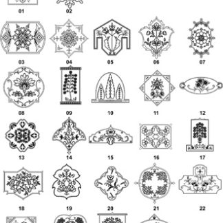 DXF Floral Designs 1