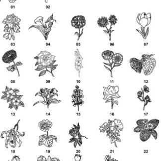 DXF Floral Designs 5
