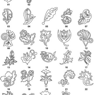 DXF Floral Designs 6