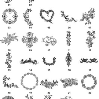 DXF Floral Designs 8