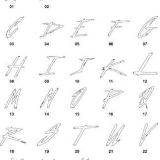 DXF Font Designs-11