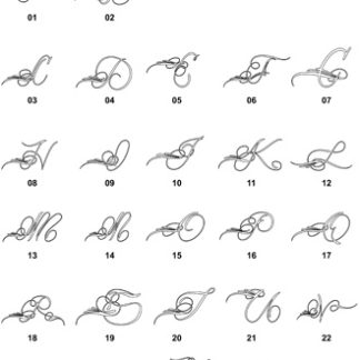 DXF Font Designs-14