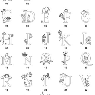DXF Font Designs-15