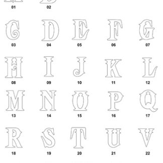 DXF Font Designs-19