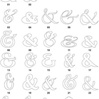 DXF Font Designs 2