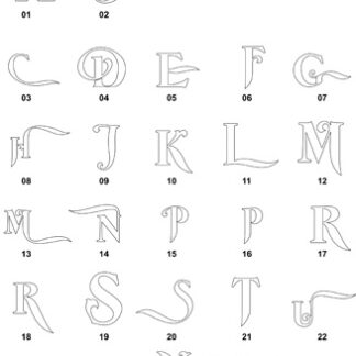 DXF Font Designs-24