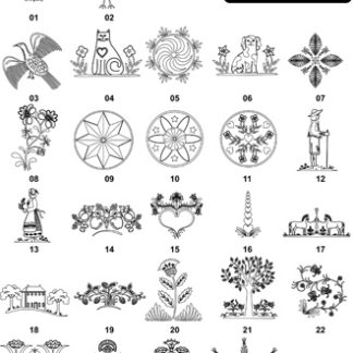DXF Garden Designs 1