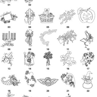 DXF Holiday Designs 1