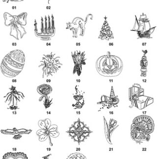 DXF Holiday Designs 2