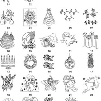 DXF Holiday Designs 3