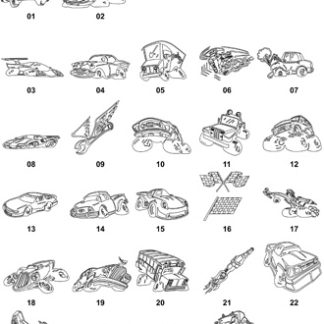 DXF Hot Rod Designs 2