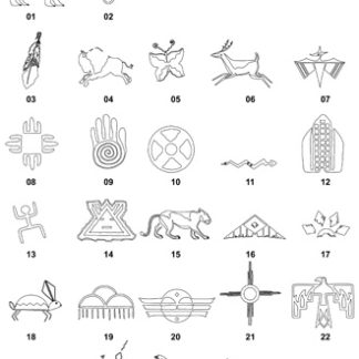 DXF Native American Designs 3