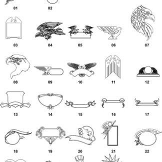 DXF Patriotic Designs 1