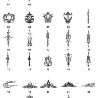 DXF Pinstripe Designs 3