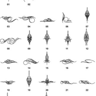 DXF Pinstripe Designs 7