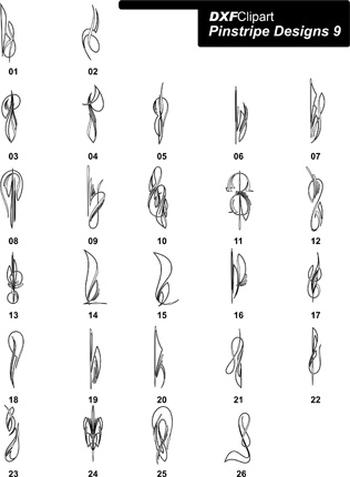 DXF Pinstripe Designs 9