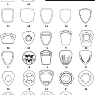 DXF Police & Fire Department Designs 2