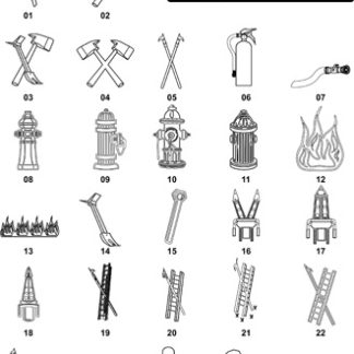 DXF Police & Fire Department Designs 3