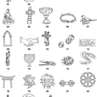 DXF Religion Designs 1