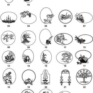 DXF Scenic Frames Design 2